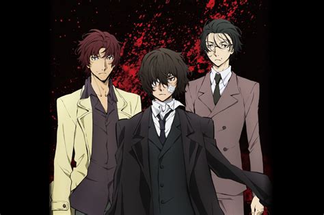 Anime otaku anime bungo stray dogs anime wallpaper bongou stray dogs stray dogs anime cute anime wallpaper anime background bungou stray dogs wallpaper. Bungou Stray Dogs - Dazai, Odasaku, and Ango | Bungo stray ...