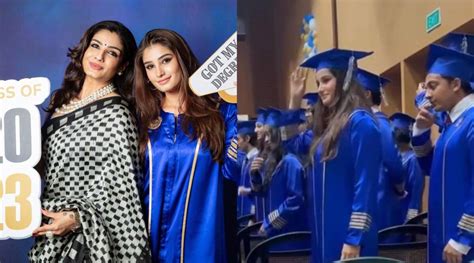 Proud Mom Raveena Tandon Shares New Videos Pics Of Daughter Rasha’s High School Graduation