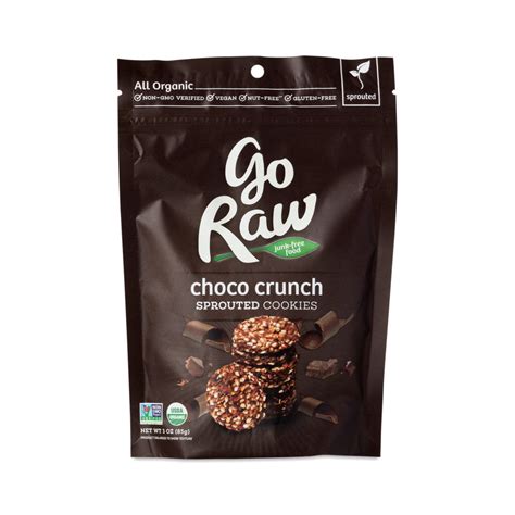 Go Raw Organic Raw Chocolate Super Cookies Thrive Market