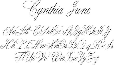 Cynthia June Font By Jukebox Font Bros Lettering Practice