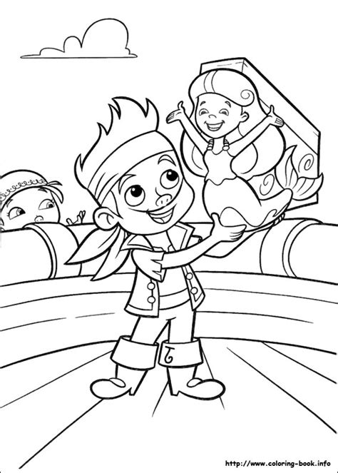 Jake And The Never Land Pirates Coloring Picture