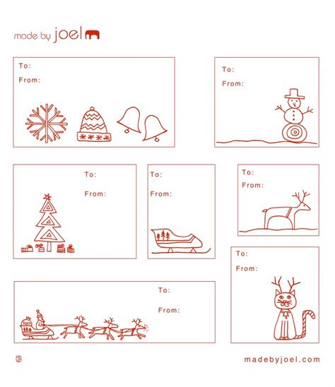 Just click on the image to download it in pdf format and save it to your computer: 5 Best Images of Hold Tag Templates Printable - Christmas ...