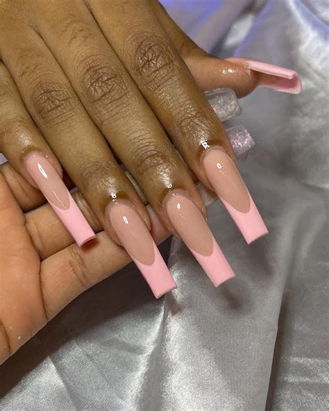 Beginner Nail Tech 💅🏽 On Instagram “baby Pink Frenchies 😍 • • • •