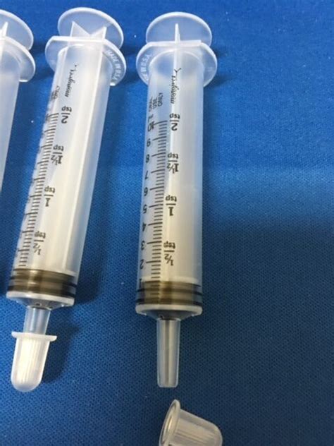 Convert milliliters to teaspoon by entering the milliliters (ml) value in the calculator form. 10cc MONOJECT ORAL Syringes 10ml non-Sterile NEW Syringe 2 ...