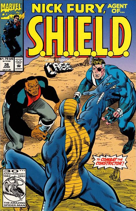 Nick Fury Agent Of Shield 36 A Jun 1992 Comic Book By Marvel
