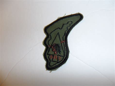 B0108sv Us Army Imjin Scouts Patch 2nd Infantry Divsion Korea Dmz Od