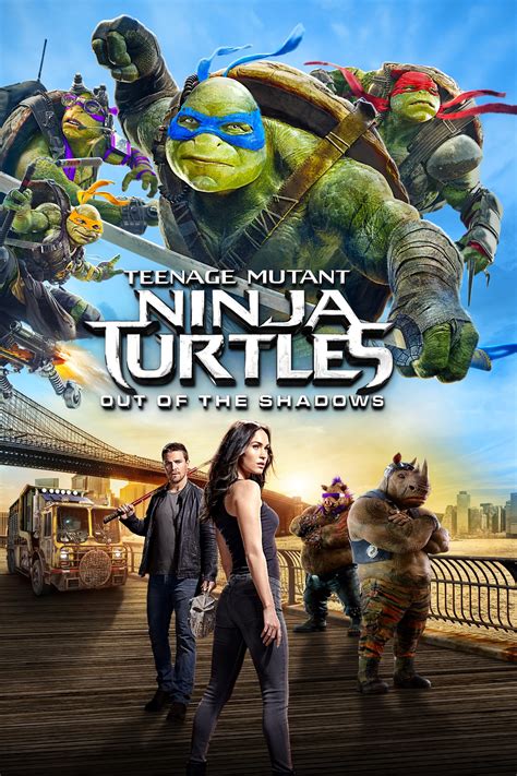 Teenage Mutant Ninja Turtles Out Of The Shadows 2016 Posters — The