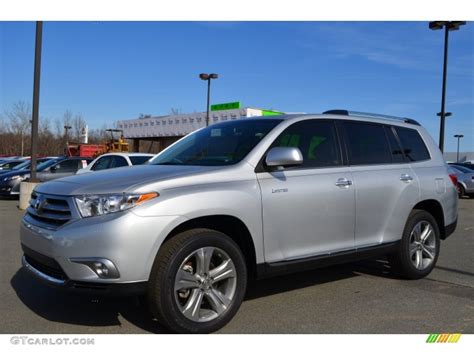 Classic Silver Metallic 2013 Toyota Highlander Limited 4wd Exterior