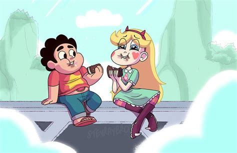 Steven Universe And Star Butterfly