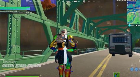Fortnite is offering a free pickaxe, wrap, emoticon, and music pack with their 'reboot a friend' promotion. Fortnite Colored Bridges Locations: Where to dance on all ...