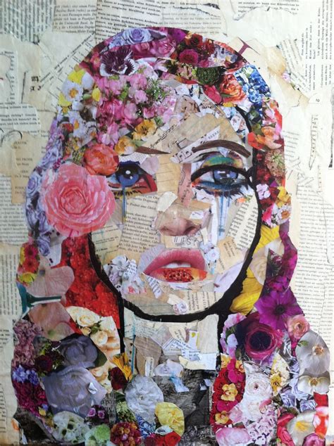 Pin By Katy Hirschfeld On Cg Collage Art Projects Paper Collage Art