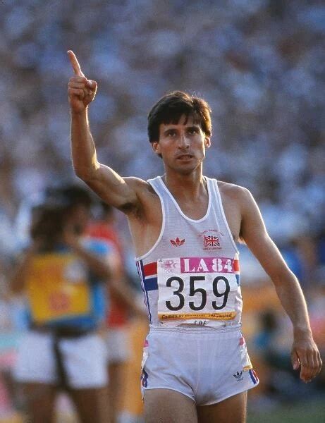 Sebastian Coe 1984 1500m Olympic Champion Photos Framed Prints Puzzles 7626141