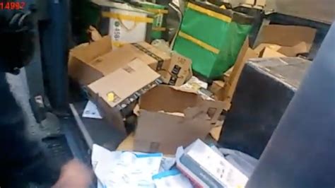 Multiple Amazon Delivery Trucks Stolen Hundreds Of Packages Gone