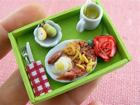Miniature Food Sculptures By Shay Aaron 1