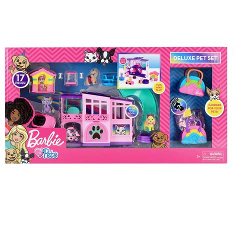 6337563377 Barbie Deluxe Pet Set In Package 1 Just Play Toys