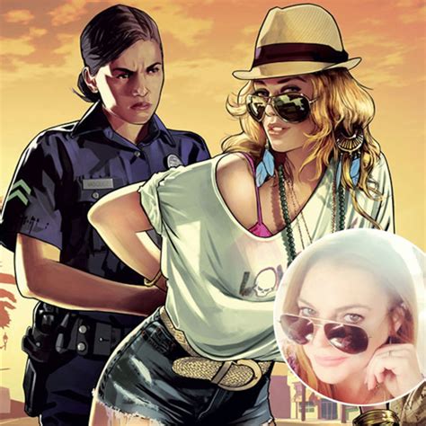 Lindsay Lohan Turns 28 Sues Makers Of Grand Theft Auto V E Online
