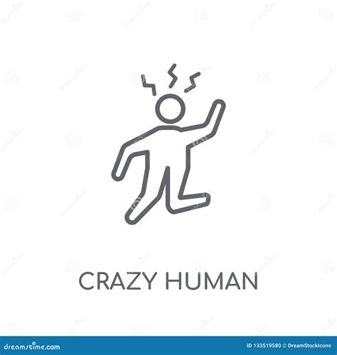 Linear Crazy Emoji Icon From Emoji Outline Collection Thin Line Crazy