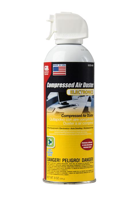 Compressed Air Duster, Cleans without Damaging Sensitive Equipment ...