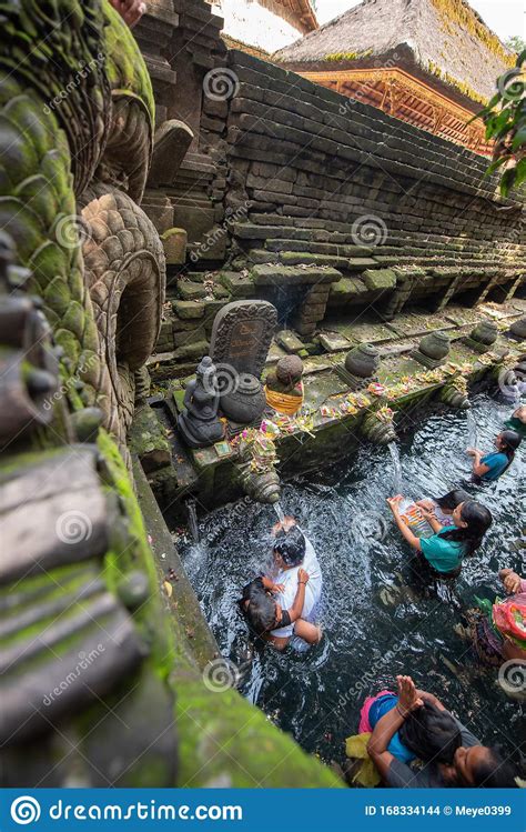Tirta Empul Temple In Bali Indonesia Editorial Stock Image Image Of Culture Quiet 168334144