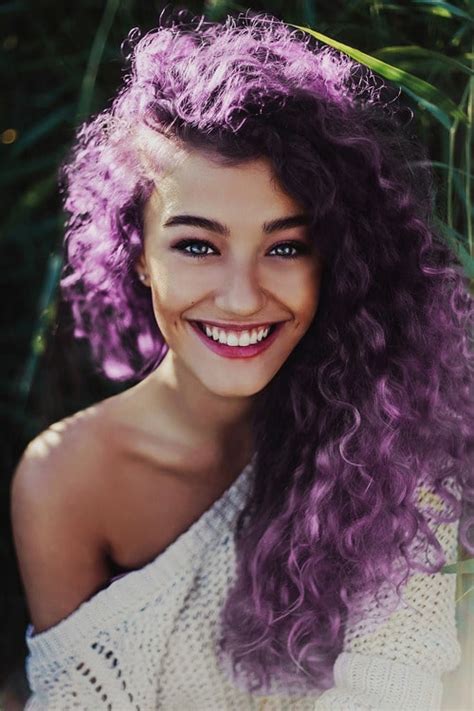 11 Eccentric Purple Curly Hairstyles To Try In 2024