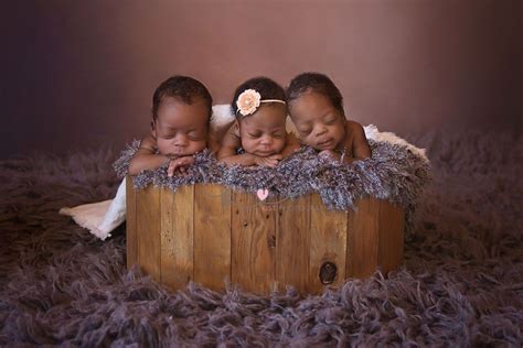 Newborn Triplets Onkarabile Onthatile And Onalebrona Fine Art Photography Johannesburg