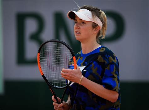 Born 12 september 1994) is a ukrainian tennis player. Elina Svitolina - Practises During the Roland Garros in ...