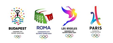 Juegos olímpicos de tokio 2020. Juegos Olímpicos de 2024: logos ciudades candidatas