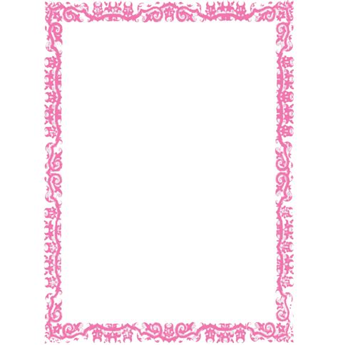 Pink Frame PNG Transparent Picture, Transparent Png Image - PngNice