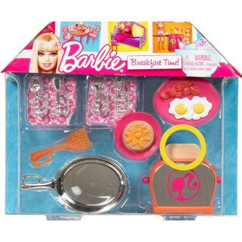 Barbie Breakfast Time Cooking Doll Accessories Imagination Play Barbie