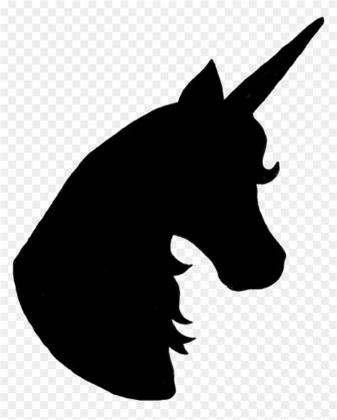 Bildergebnis Für Unicorn Head Silhouette Animal Silhouette Cartoon