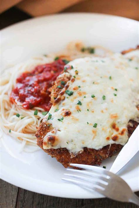 Although chicken or veal cutlets are the standard, boneless, skinless chicken thighs make a more flavorful alternative. Authentic Chicken Parmigiana | How To Feed A Loon