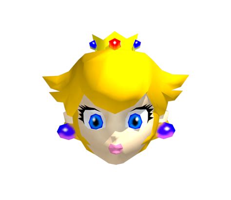 Princess Peach Super Mario Face