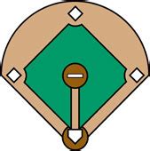 Next, measure and locate the center of the backstop. Free Printable Baseball Diamonds - ClipArt Best