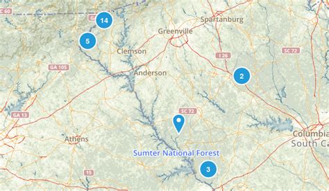 Best Trails In Sumter National Forest