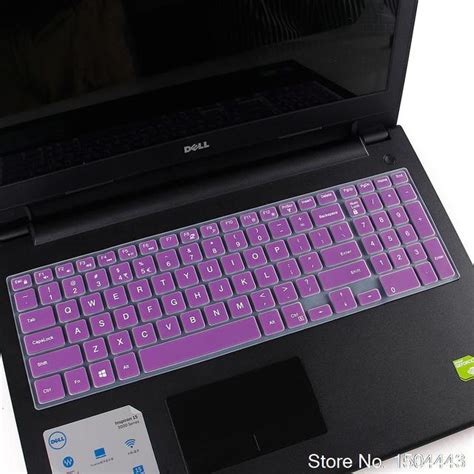 Silicone Laptop Keyboard Cover Skin For Dell Inspiron Vostro 15 3000