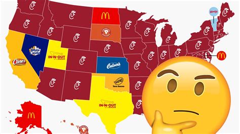 A new map published by barstool sports friday has sparked quite the heated debate after it revealed california's favorite chain is apparently… denny's? This Map of America's "Most Popular" Fast Food Chains ...