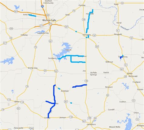 Texas Road Conditions Map
