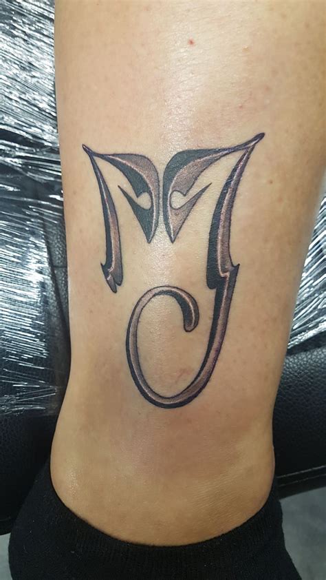 Mj Logo Tattoo Michael Jackson Logo Tattoo Michael Jackson Tattoo