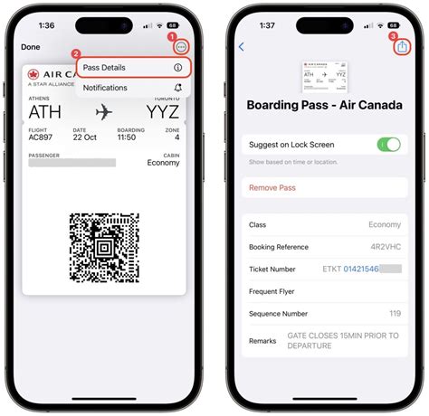 Share Airline Boarding Passes Using Wallet And Airdrop Mactech Solutions