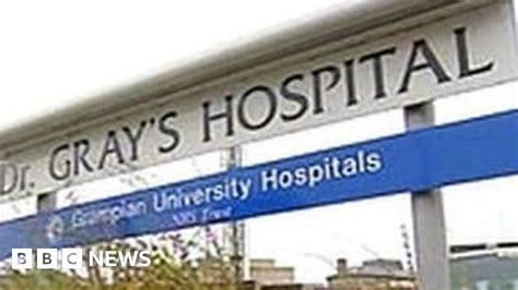 Apology Issued Over Dr Grays Hospital Death Bbc News