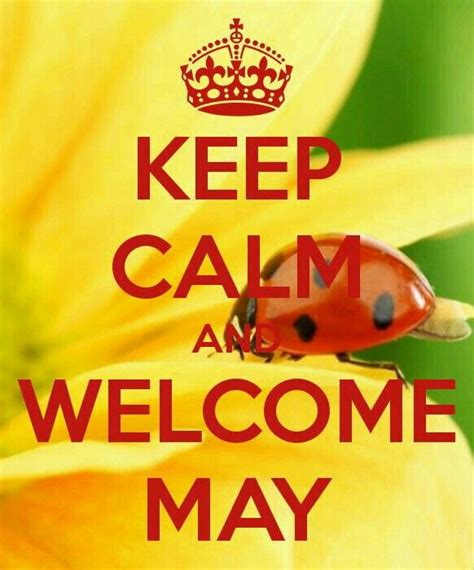 Welcome May Calm Welcome May Keep Calm Signs