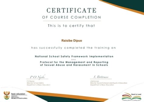 Nssf And Protocol Training Nssf Certificate