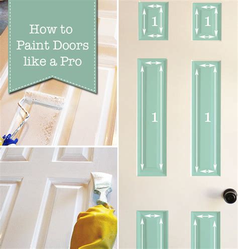 How To Paint Panel Doors