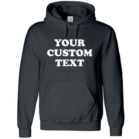 This Is For Front And Back Name And Number Personalised Hoodie In All