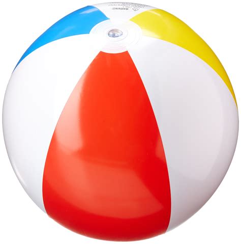 Intex Fba59020ep 3 Pack Glossy Panel Colorful Beach Ball Inflatable