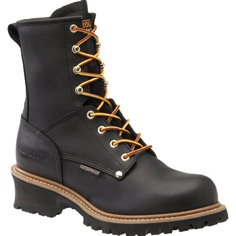 Chippewa 73020 Baldor Steel Toe Non Insulated Black Logger Boots
