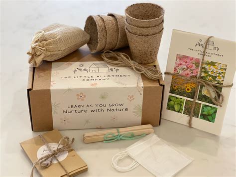 Nurture With Nature Kit Grow Your Own Kit T For Her Etsy