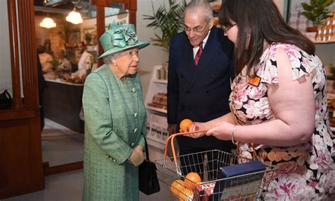 Queen Elizabeth Makes Rare Visit To Sainsburys Grocery Store