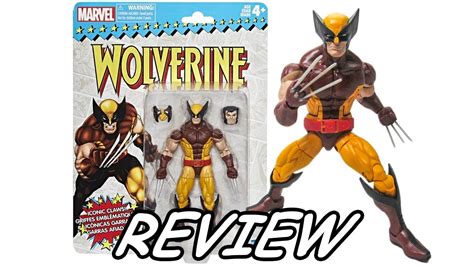 Wolverine Vintage Classic Marvel Legends Youtube