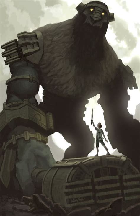 Art Is The Weapon Monster Concept Art Shadow Of The Colossus